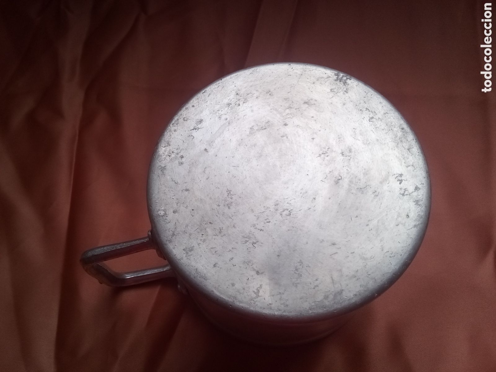 Antig&uuml;edades: TAZA GRANDE DE ALUMINIO - Foto 7