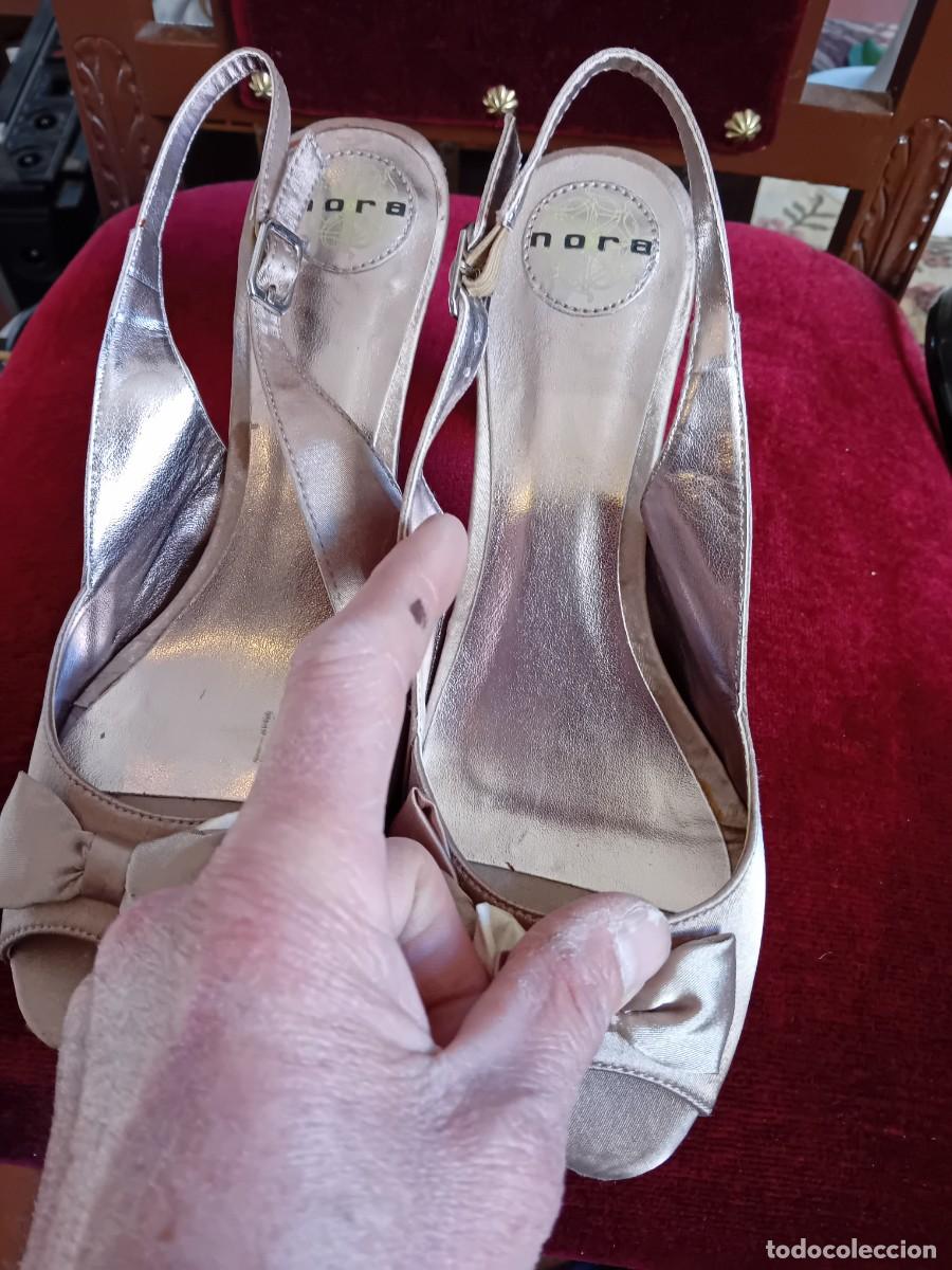 Antig&uuml;edades: Zapatos Nora n&uacute;mero 39. - Foto 5