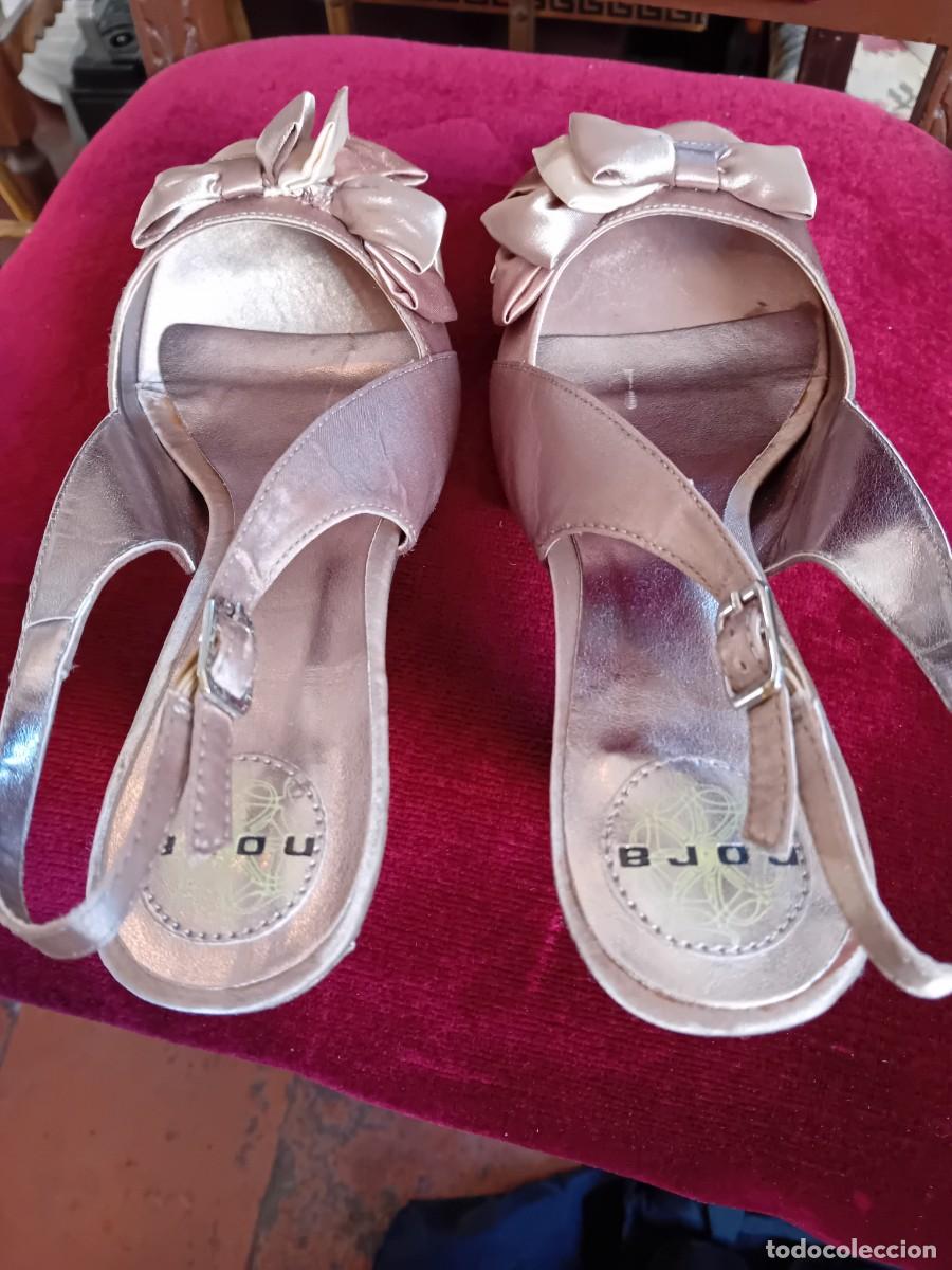 Antig&uuml;edades: Zapatos Nora n&uacute;mero 39. - Foto 6