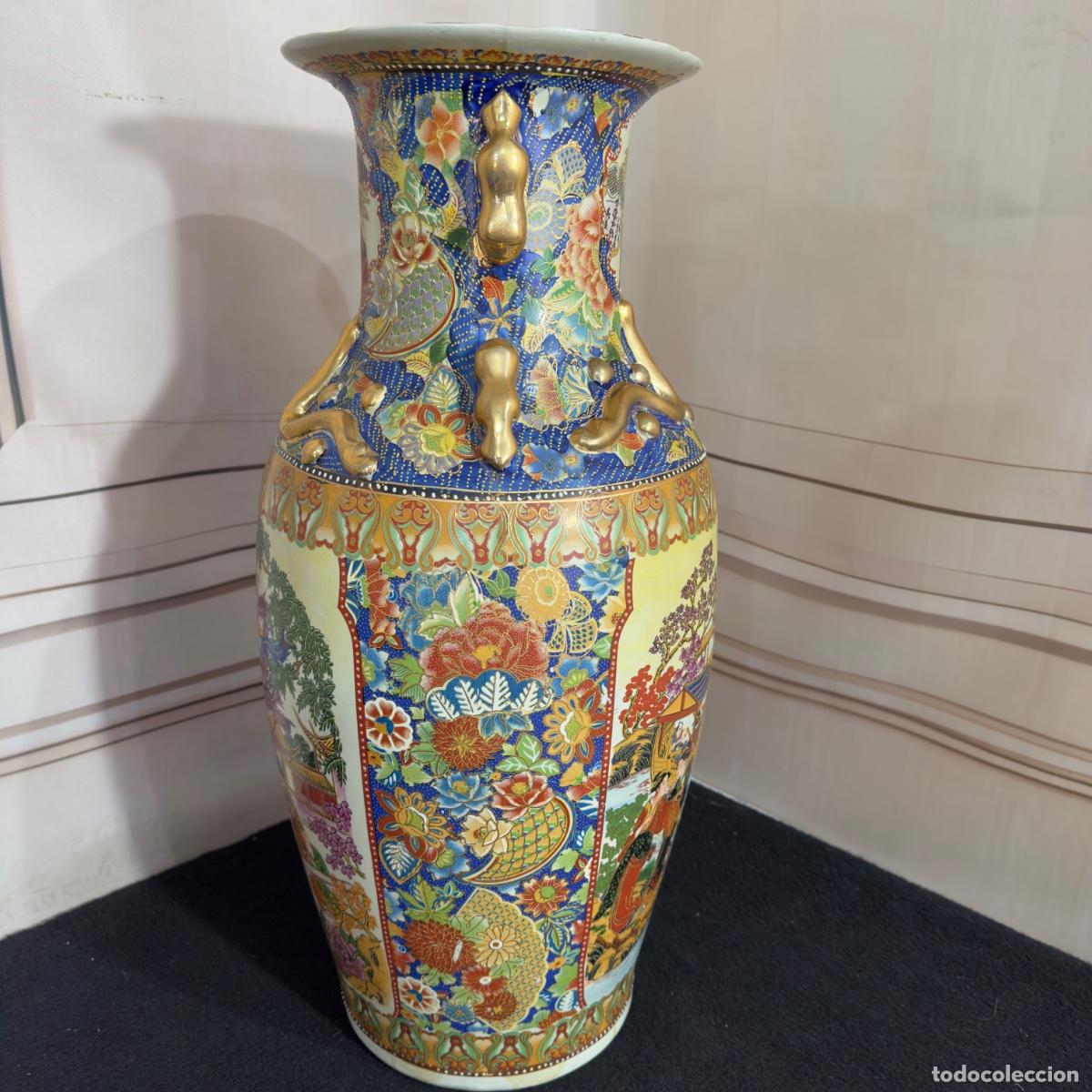 Antig&uuml;edades: Jarr&oacute;n de Porcelana de Estilo Oriental - Foto 5