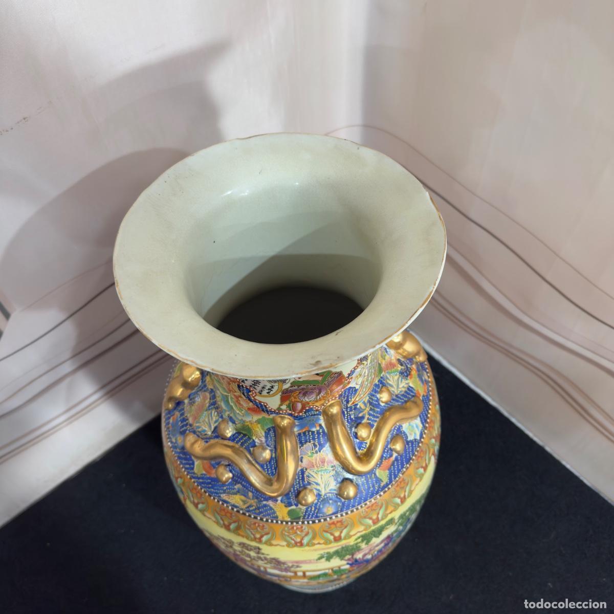 Antig&uuml;edades: Jarr&oacute;n de Porcelana de Estilo Oriental - Foto 6
