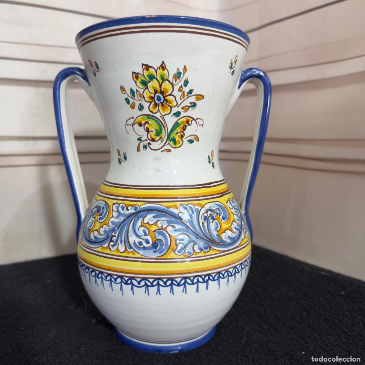Antig&uuml;edades: Jarr&oacute;n de Ceramica Talavera - Foto 1