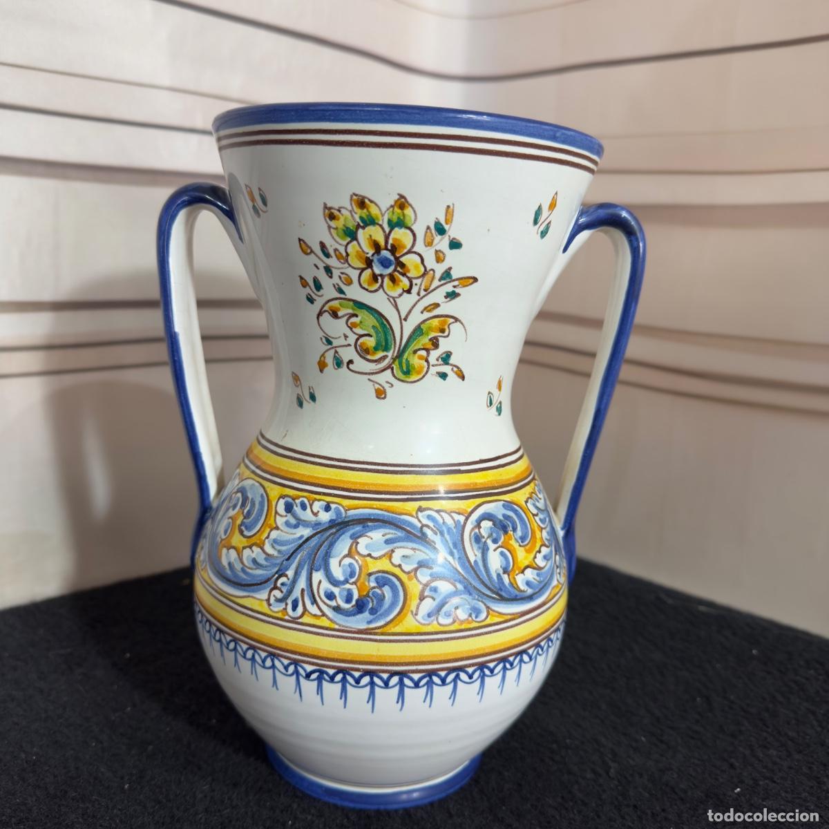 Antig&uuml;edades: Jarr&oacute;n de Ceramica Talavera - Foto 5