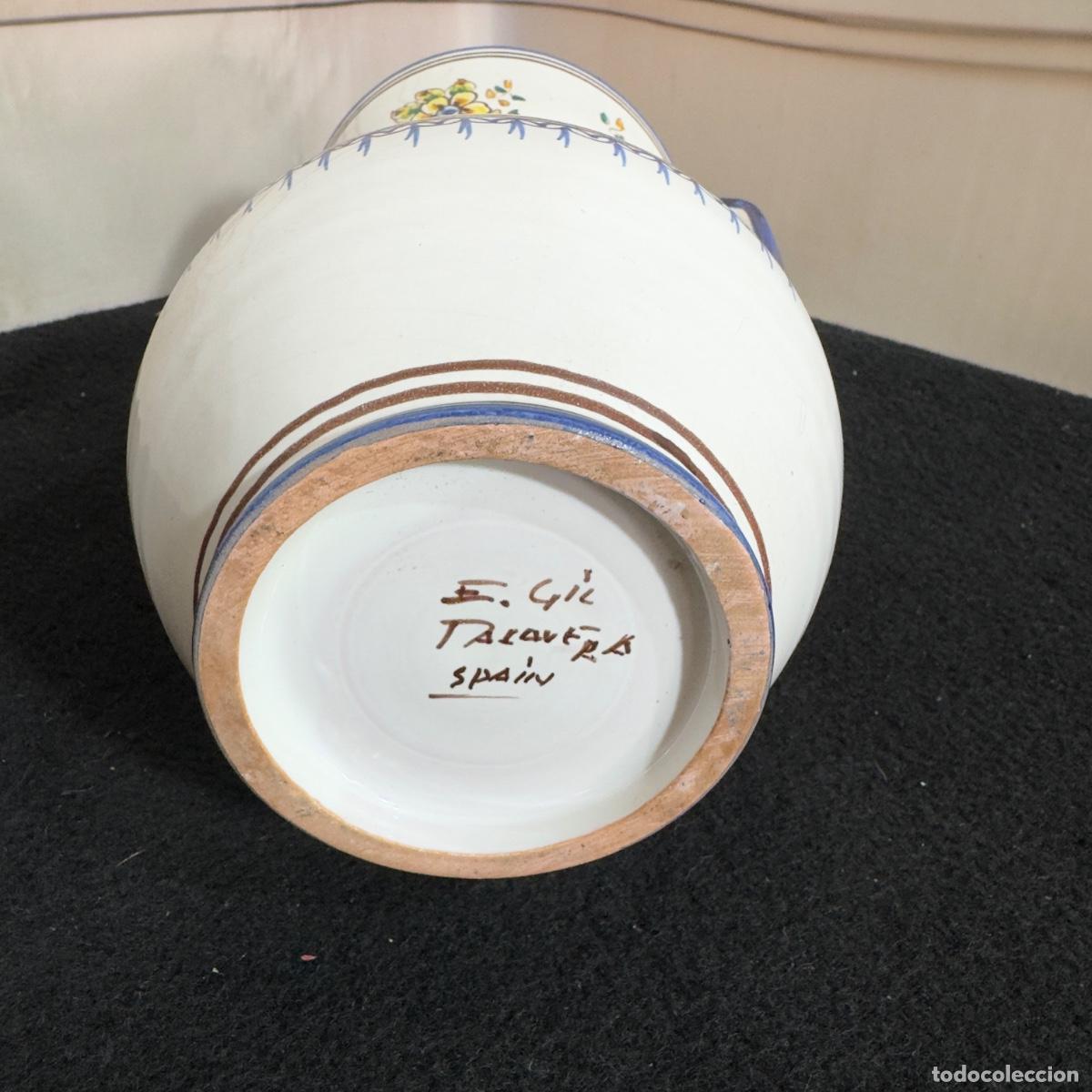 Antig&uuml;edades: Jarr&oacute;n de Ceramica Talavera - Foto 8