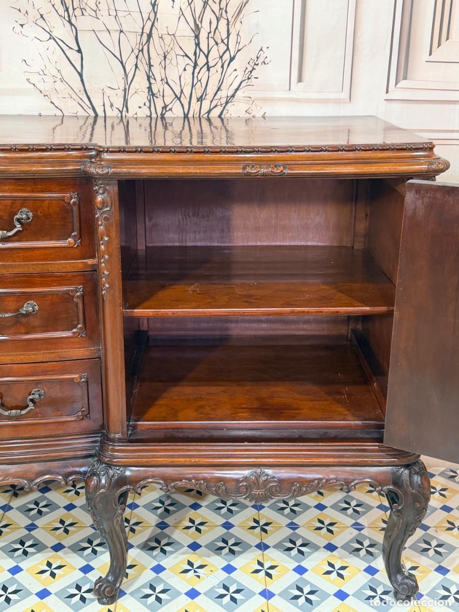 Antig&uuml;edades: Aparador en madera de caoba de estilo Chippendale - Foto 7