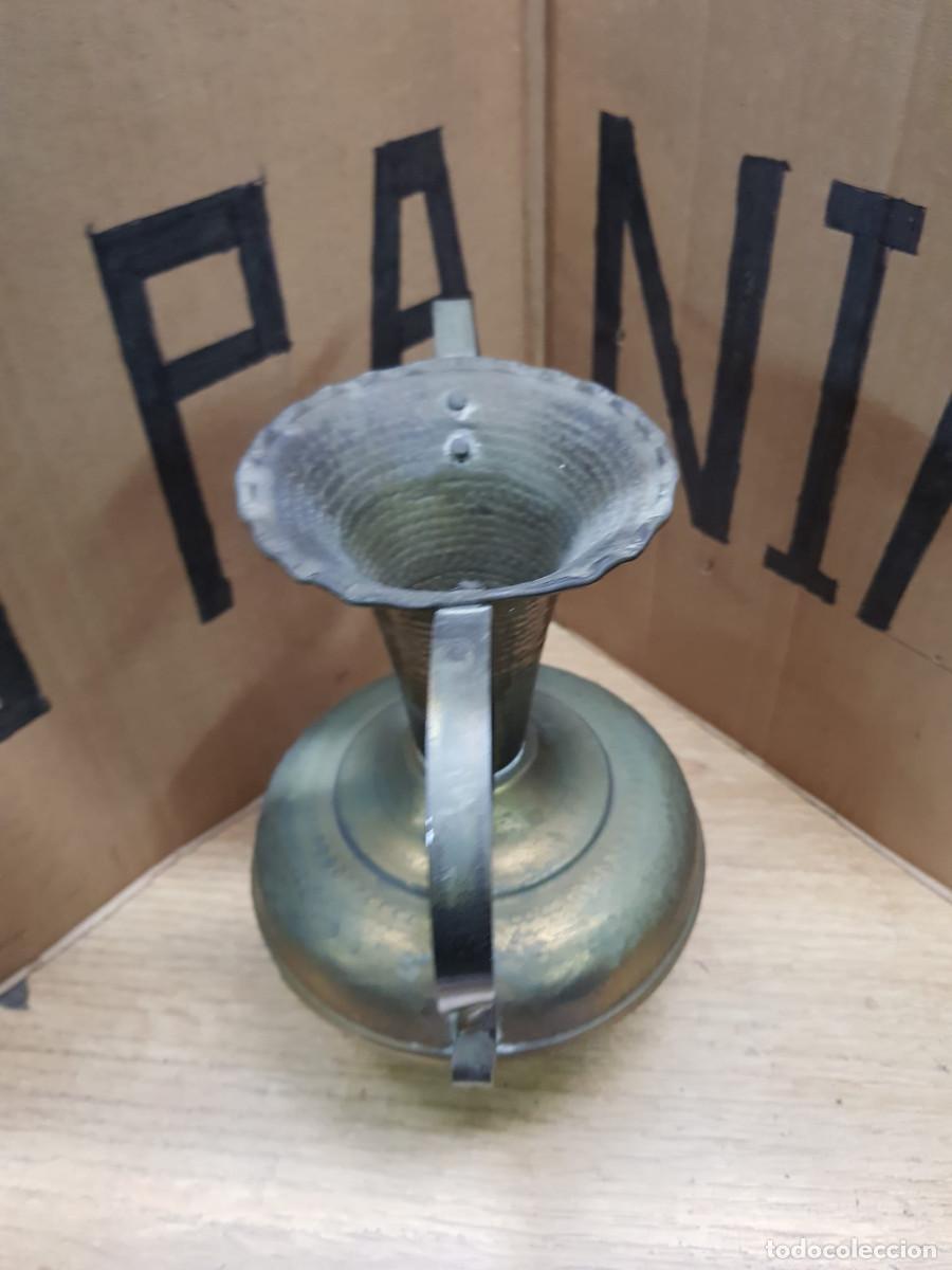 Antig&uuml;edades: JARRON DE BRONCE-ALTO 21 CM - Foto 3