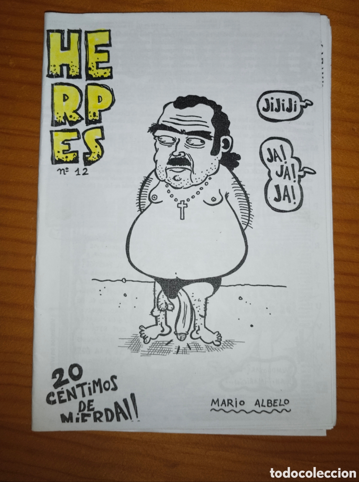 Antig&uuml;edades: Herpes Mario Albelo n&deg;12