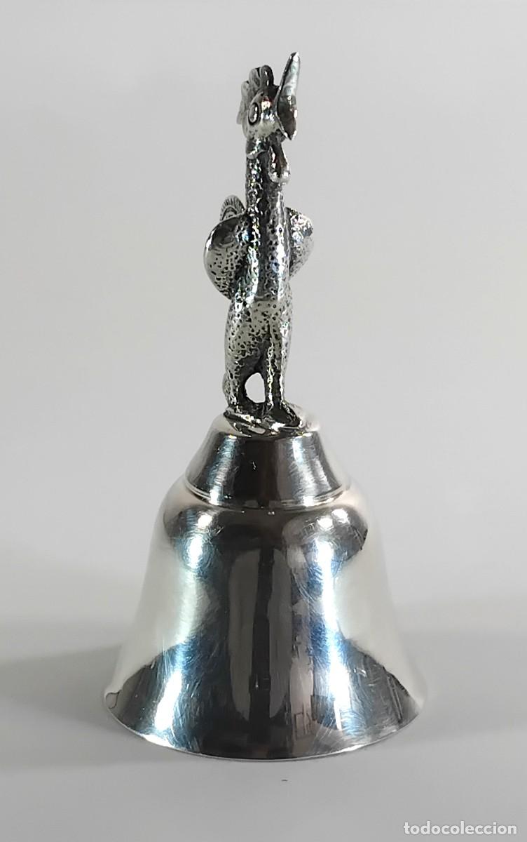 Antig&uuml;edades: 916/1000 Plata. Campanilla - Foto 2