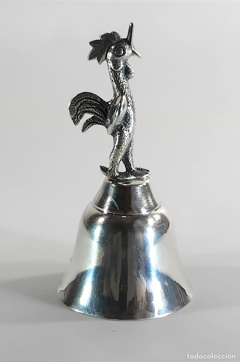 Antig&uuml;edades: 916/1000 Plata. Campanilla - Foto 3