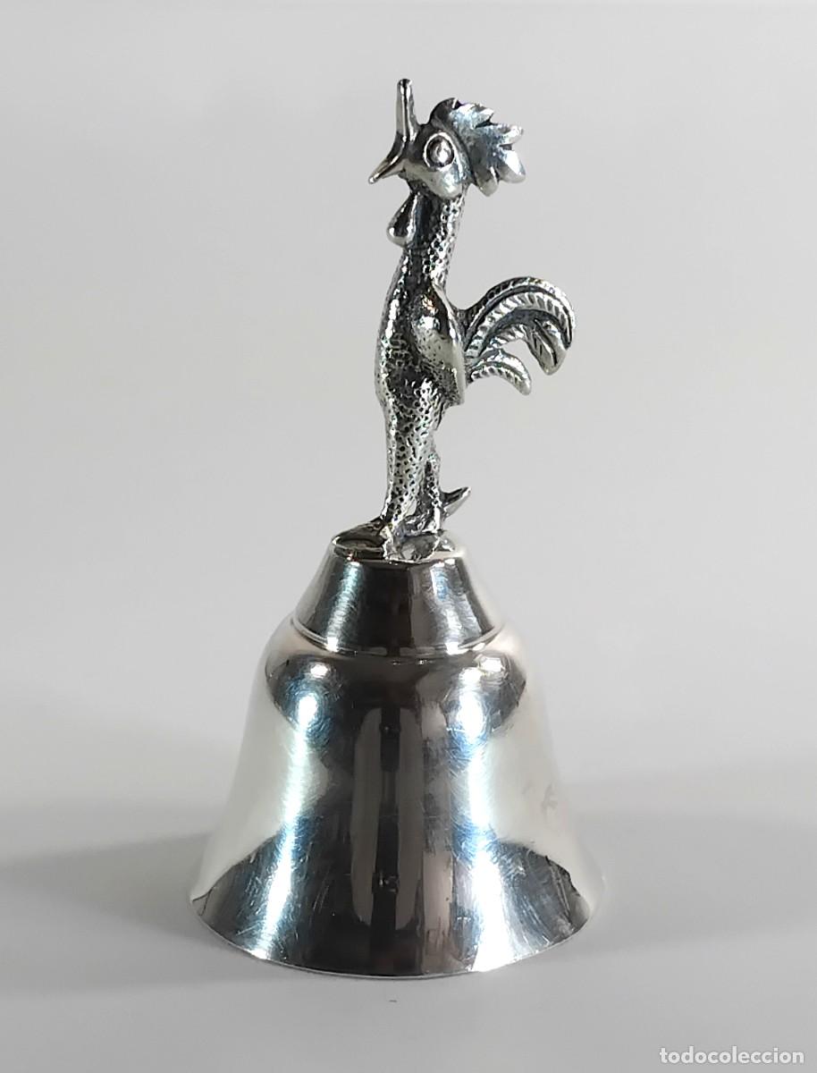Antig&uuml;edades: 916/1000 Plata. Campanilla - Foto 4