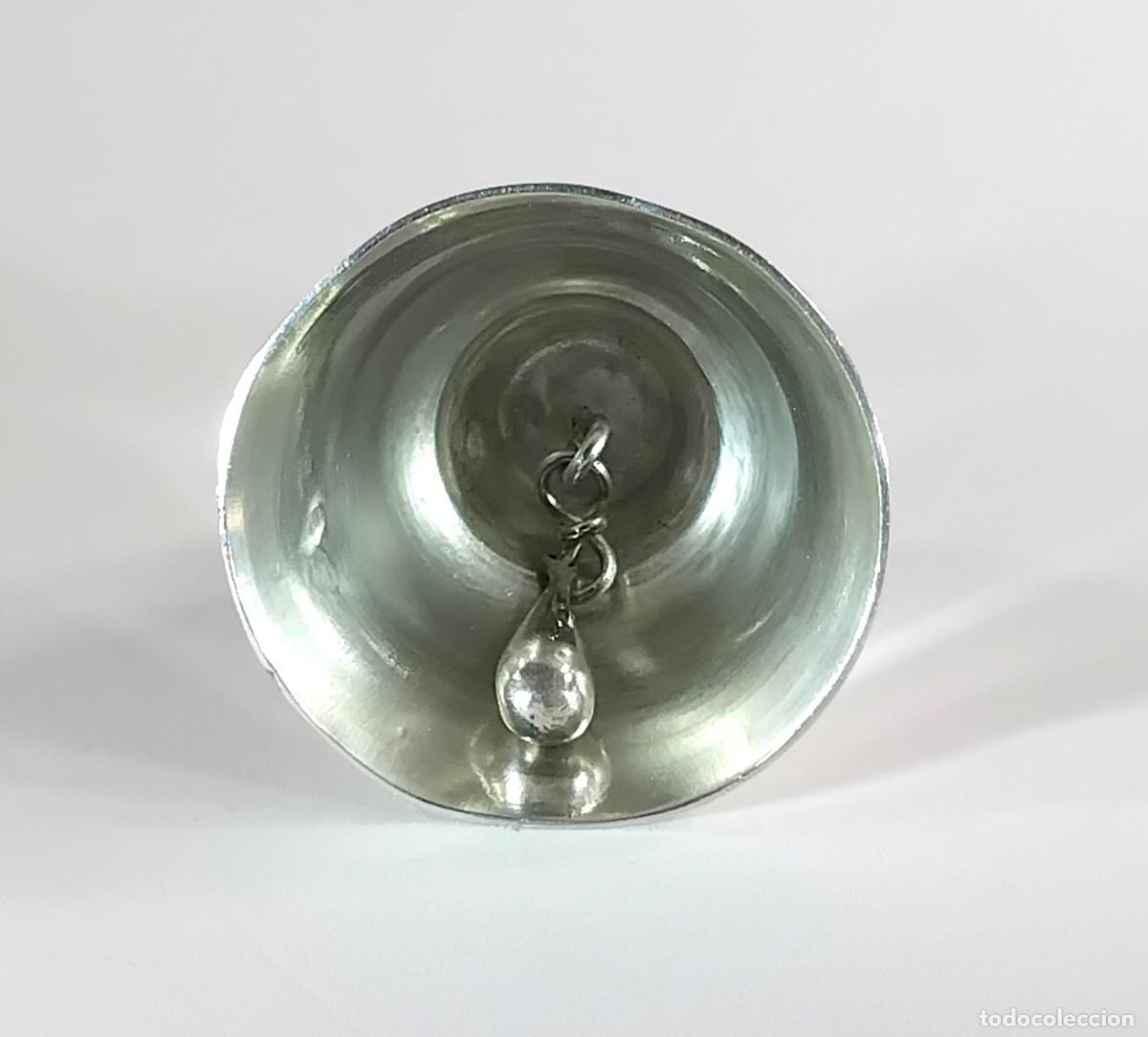 Antig&uuml;edades: 916/1000 Plata. Campanilla - Foto 5