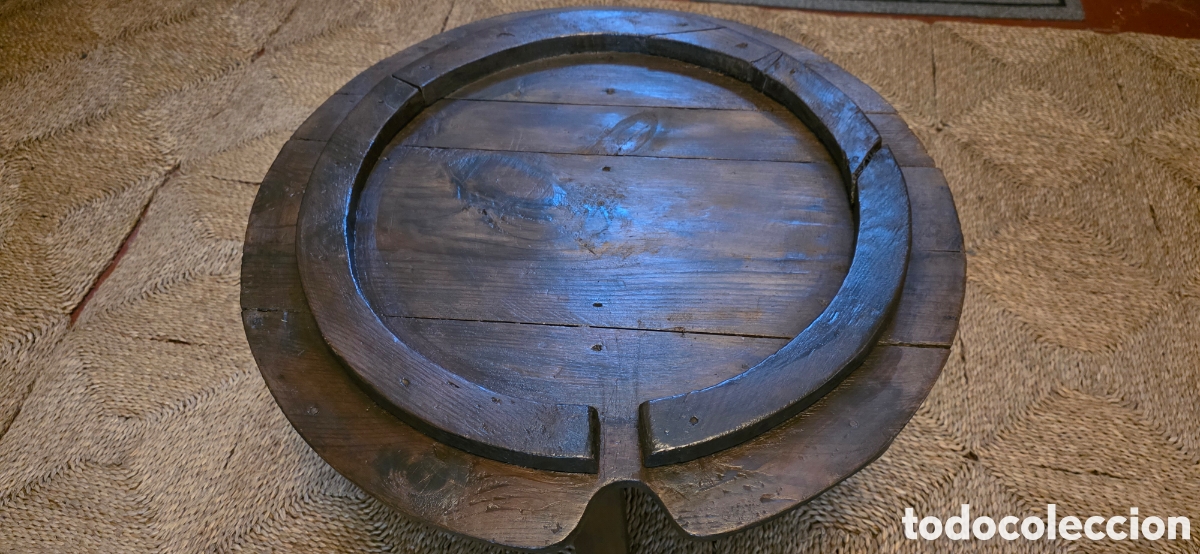Antig&uuml;edades: Mesa de Zafra.SXIX-XIX - Foto 2