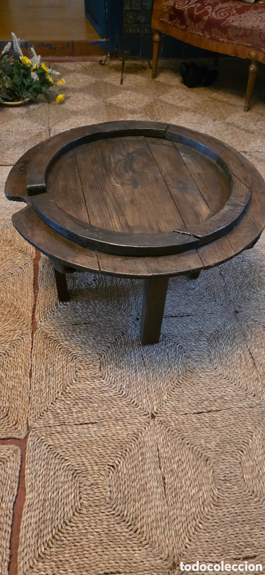 Antig&uuml;edades: Mesa de Zafra.SXIX-XIX - Foto 1