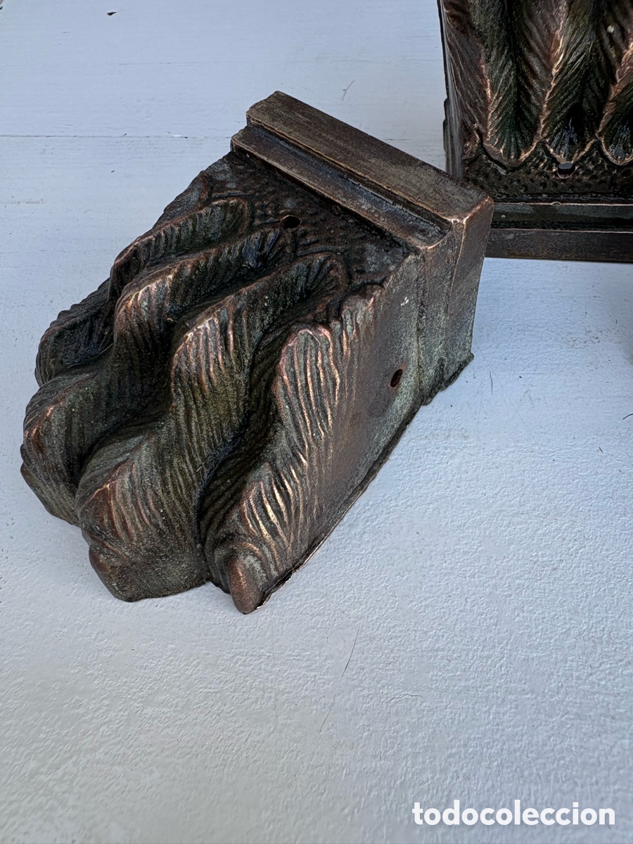 Antig&uuml;edades: PATAS GARRA DE LE&Oacute;N BROBCE - Foto 3