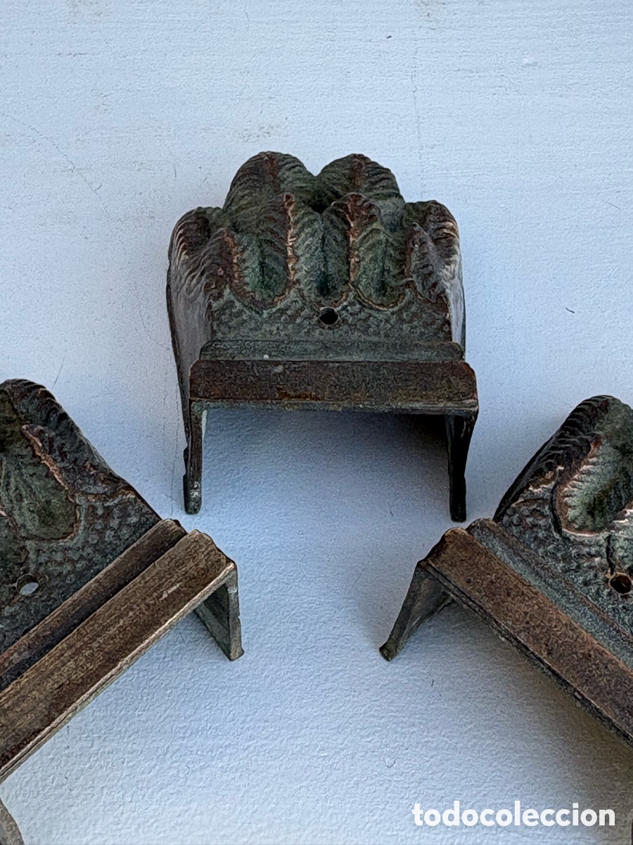Antig&uuml;edades: PATAS GARRA DE LE&Oacute;N BROBCE - Foto 1