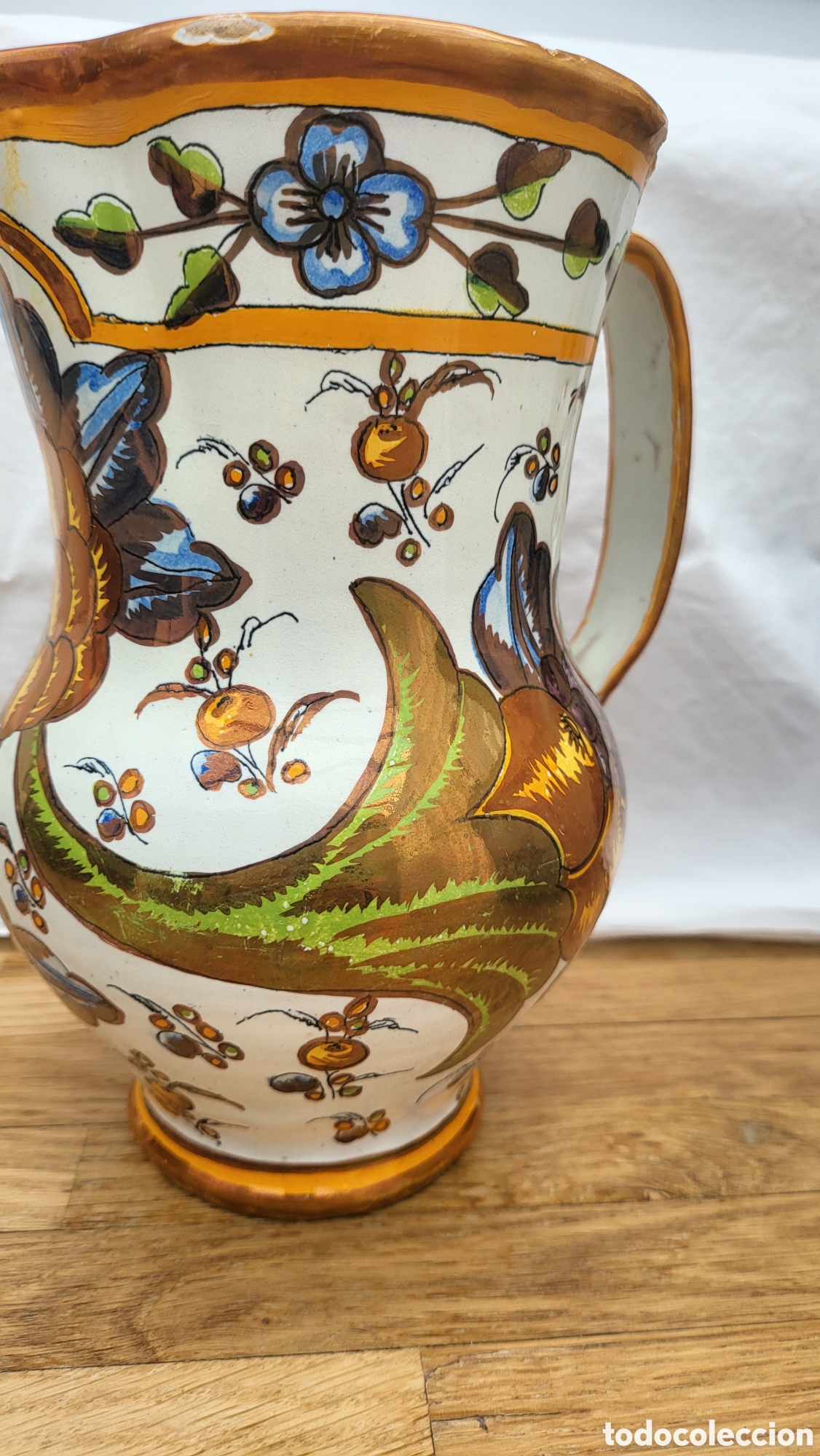 Antig&uuml;edades: CERAMICA DE MANISES CON REFLEJOS - Foto 2