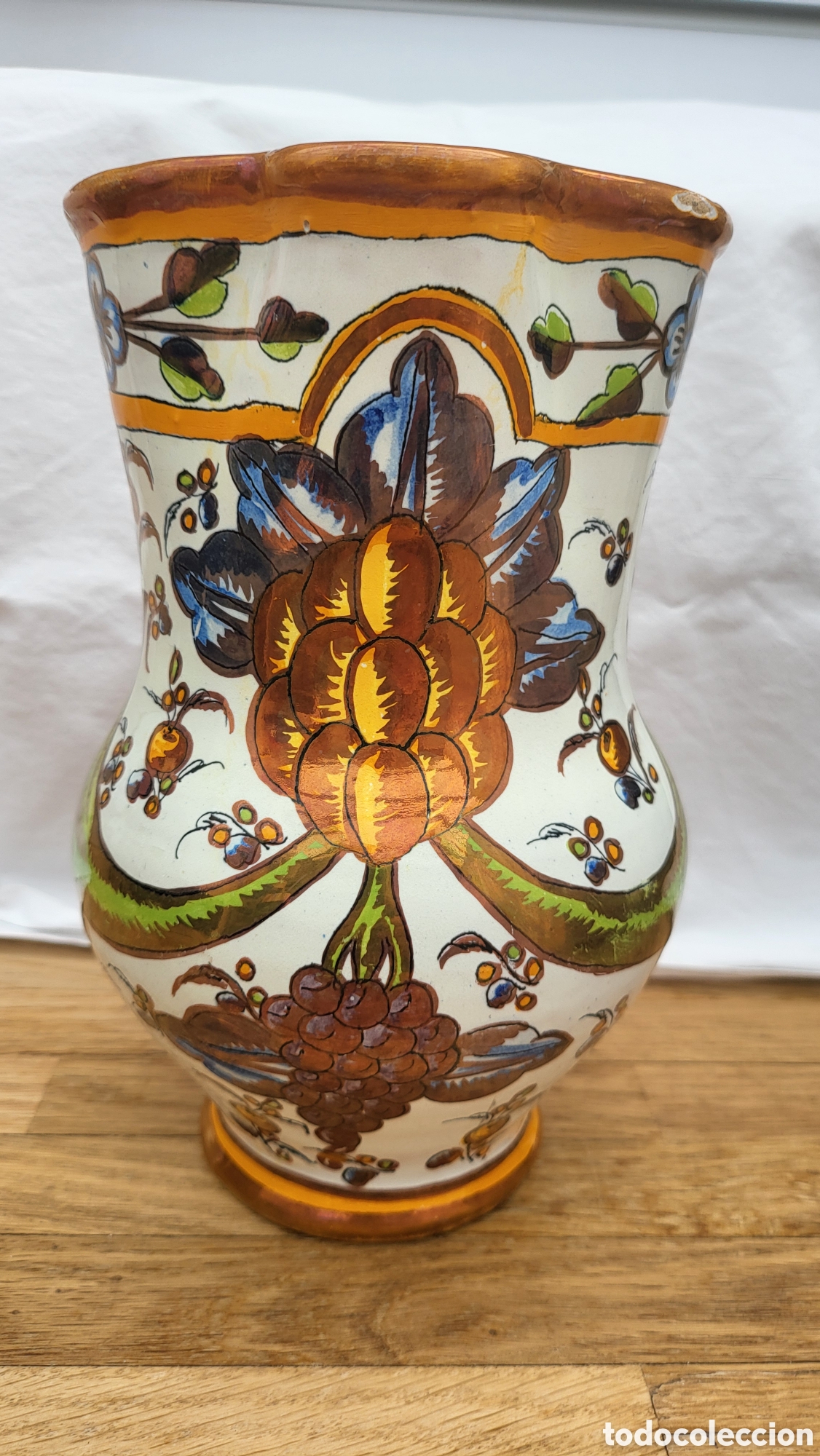 Antig&uuml;edades: CERAMICA DE MANISES CON REFLEJOS - Foto 3