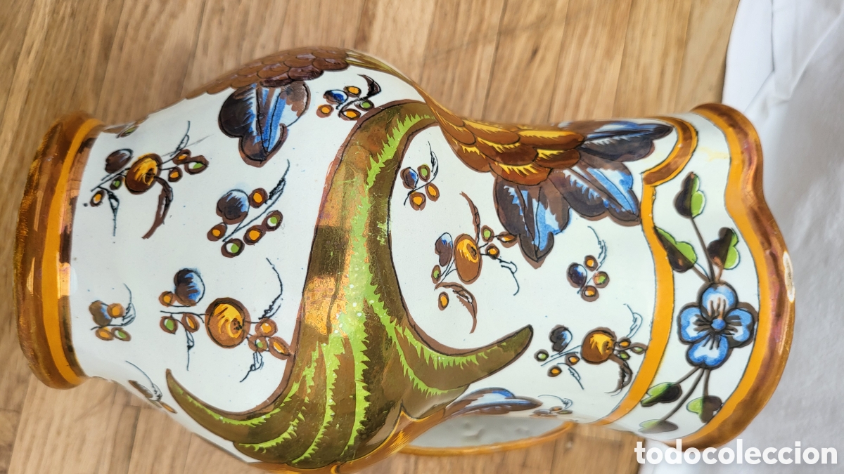 Antig&uuml;edades: CERAMICA DE MANISES CON REFLEJOS - Foto 8