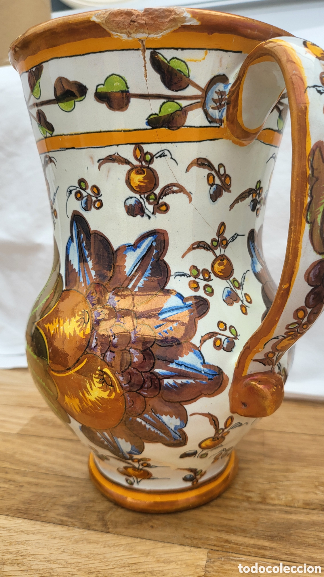 Antig&uuml;edades: CERAMICA DE MANISES CON REFLEJOS - Foto 1