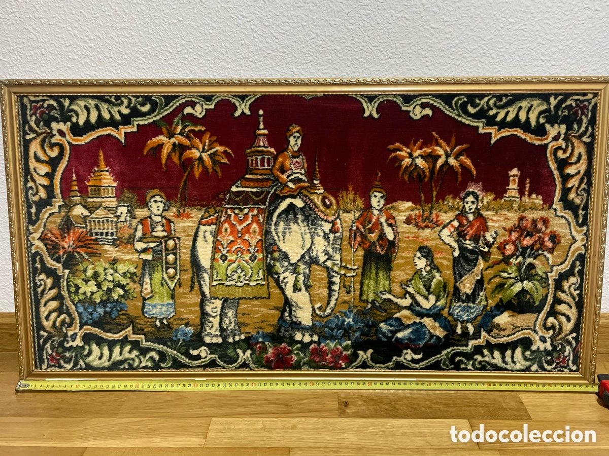 Antig&uuml;edades: Tapete oriental antiguo - Foto 4