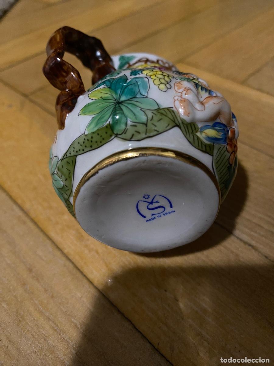 Antig&uuml;edades: Mini Jarra Beb&eacute; Estilo Capodimonte - Foto 4