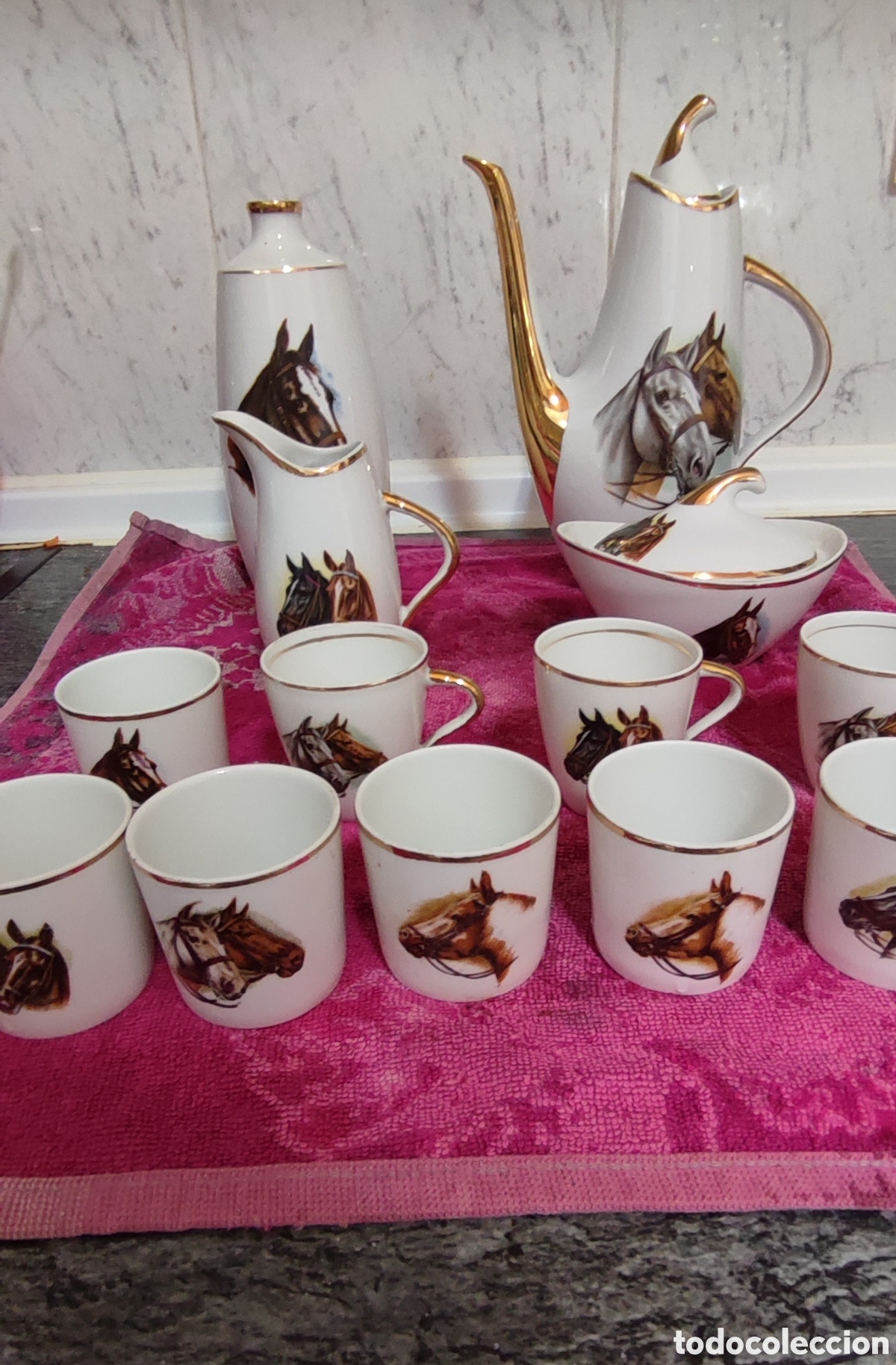 Antig&uuml;edades: Servicio de t&eacute; y licorera - Foto 6