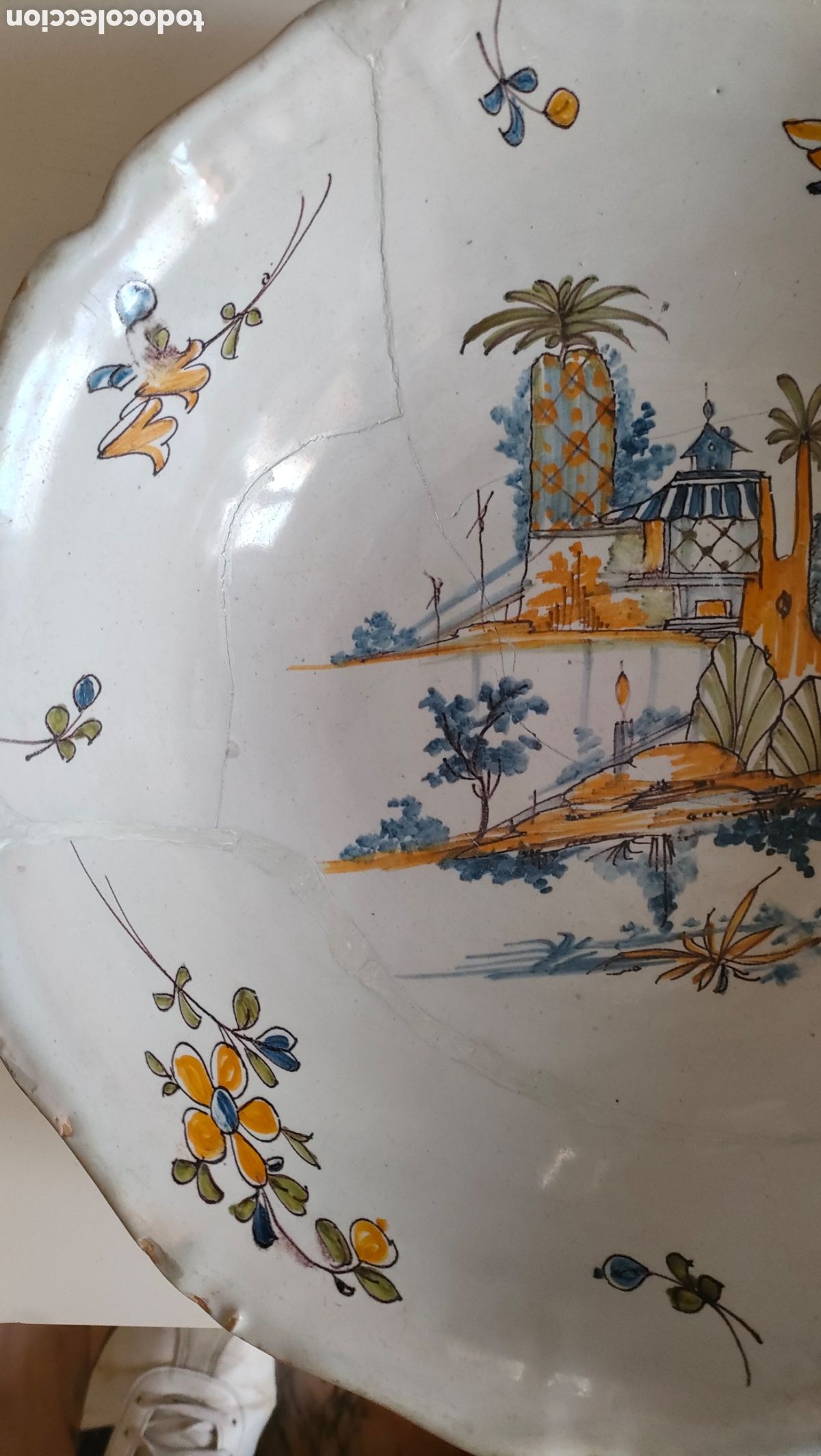 Antig&uuml;edades: CUENCO CER&Aacute;MICO DEL SIGLO XVIII - Foto 7