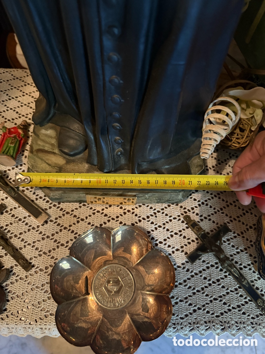 Antig&uuml;edades: Figura San Luis Gonzaga - Foto 6