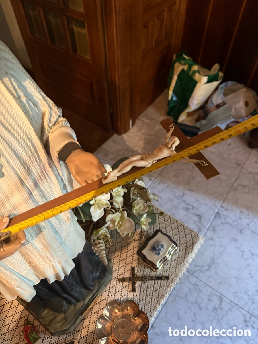 Antig&uuml;edades: Figura San Luis Gonzaga - Foto 8