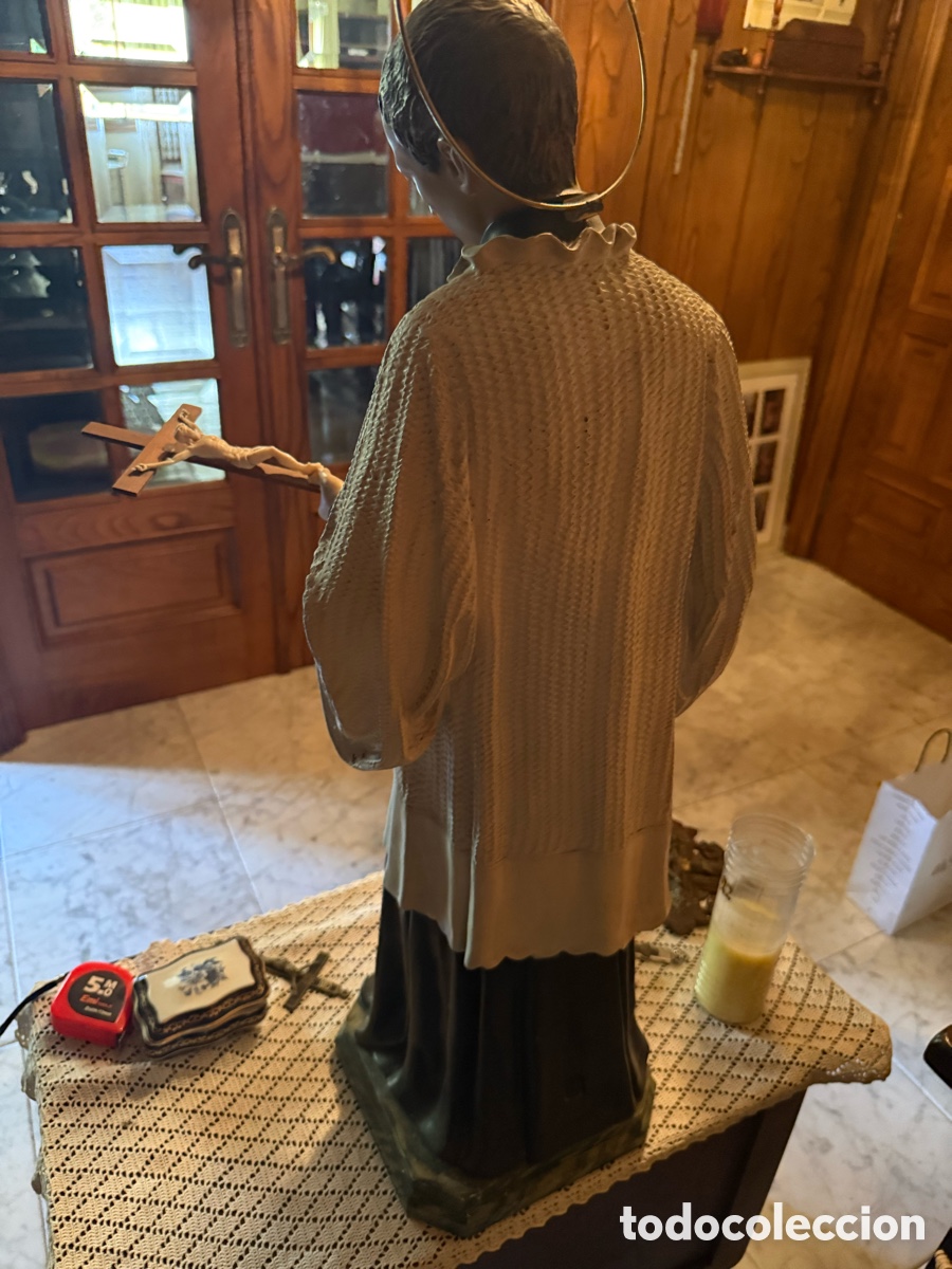 Antig&uuml;edades: Figura San Luis Gonzaga - Foto 16