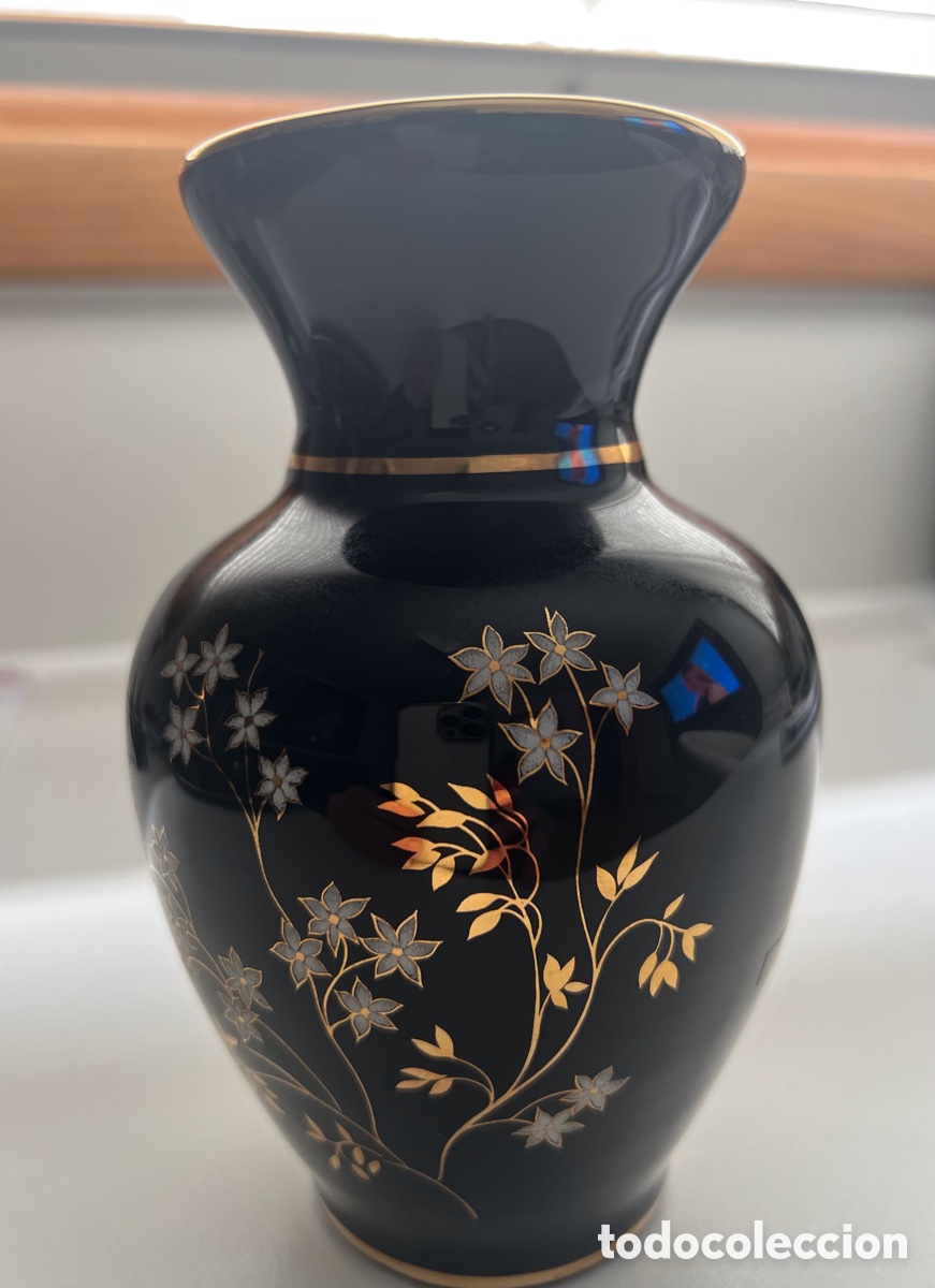 Antig&uuml;edades: Jarr&oacute;n Porcelana y Oro - Foto 3