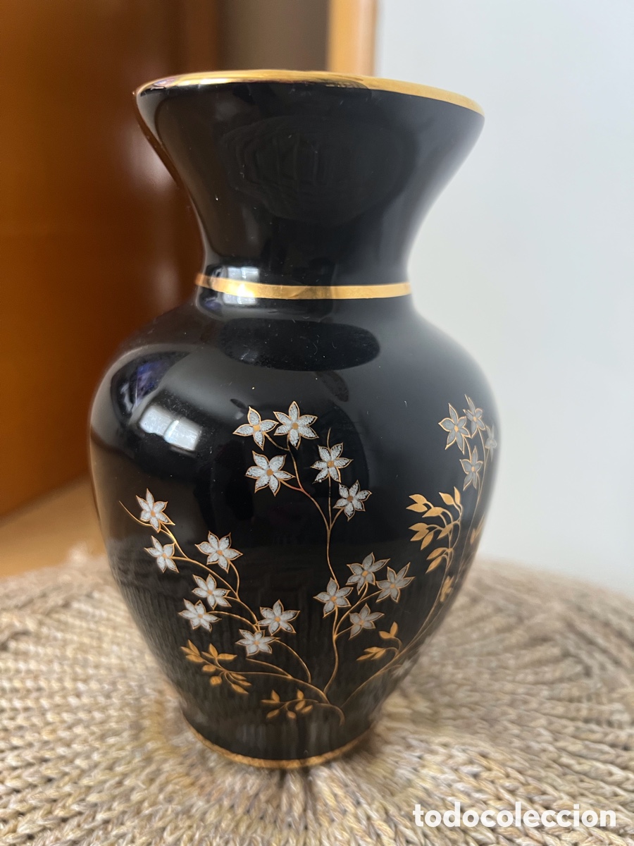 Antig&uuml;edades: Jarr&oacute;n Porcelana y Oro - Foto 1