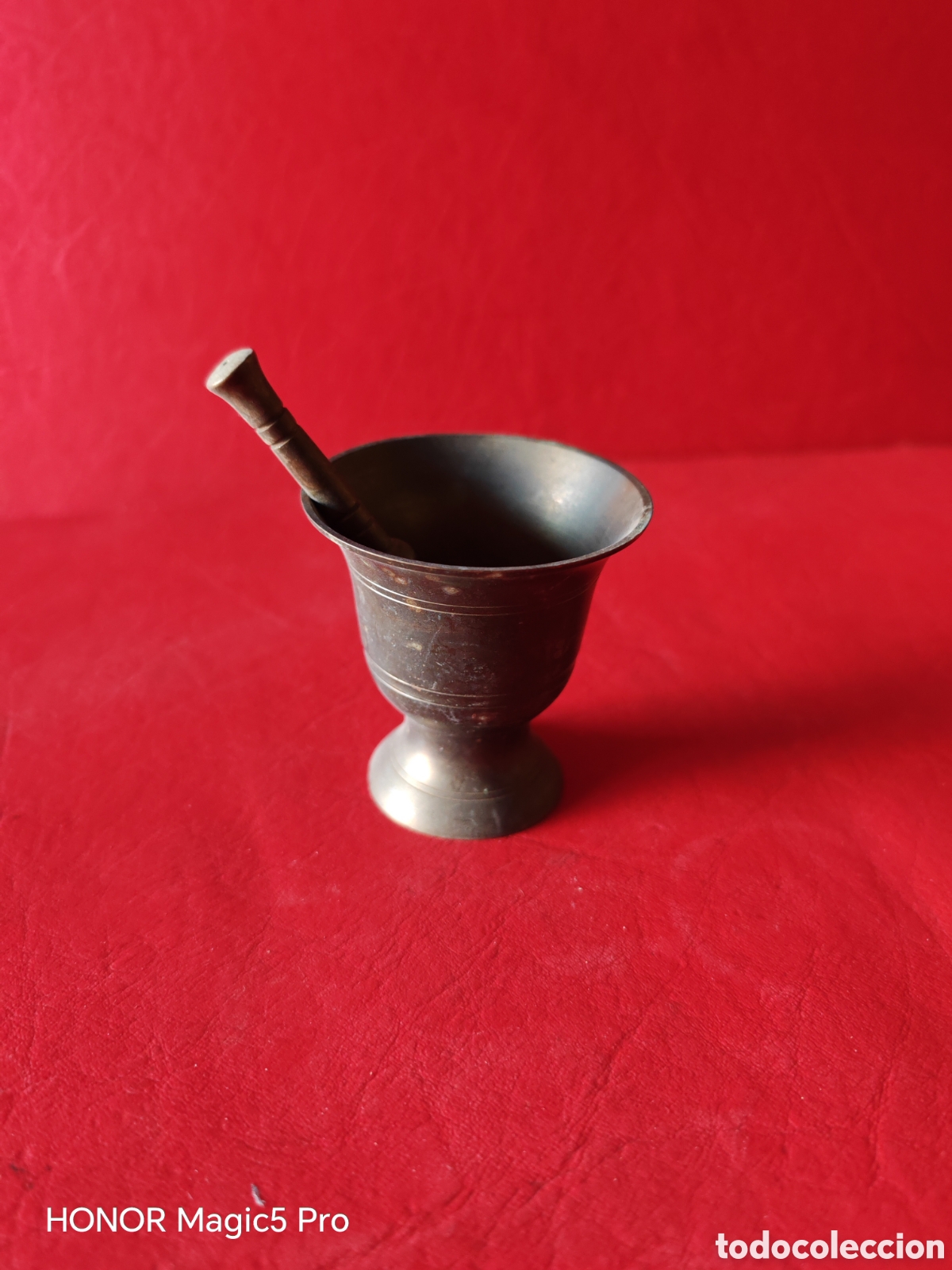 Antig&uuml;edades: Lote de 3 almirez de bronce - Foto 4
