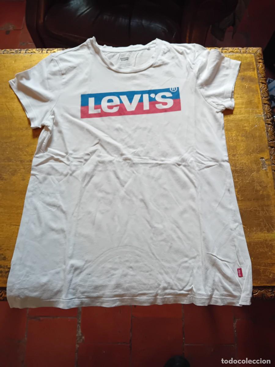 Antig&uuml;edades: Camiseta levis talla XS - Foto 1