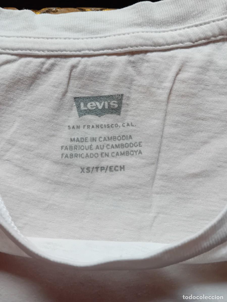 Antig&uuml;edades: Camiseta levis talla XS - Foto 2
