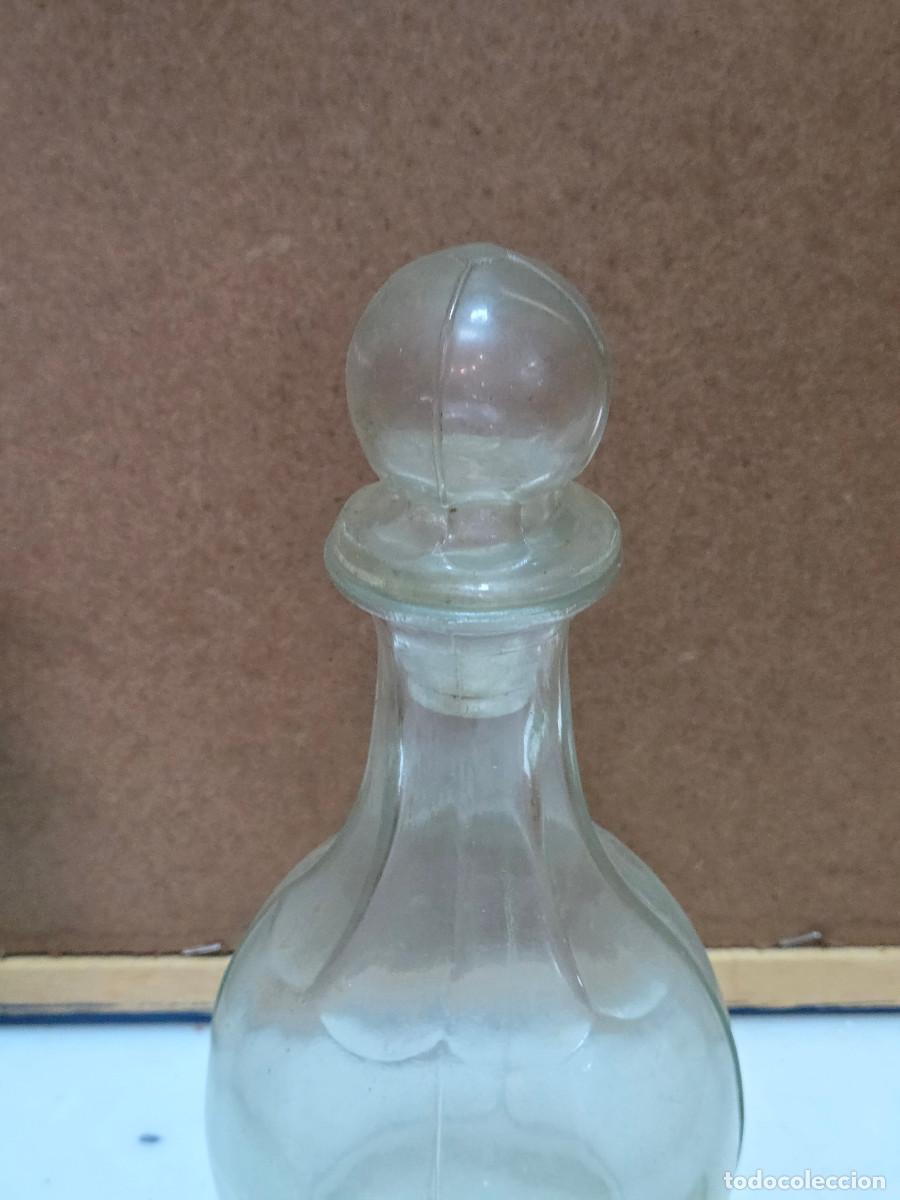 Antig&uuml;edades: botella de cristal vintage - Foto 3