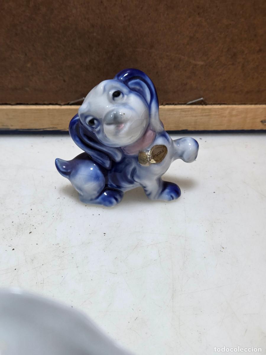 Antig&uuml;edades: figura de perro de ceramica - Foto 1
