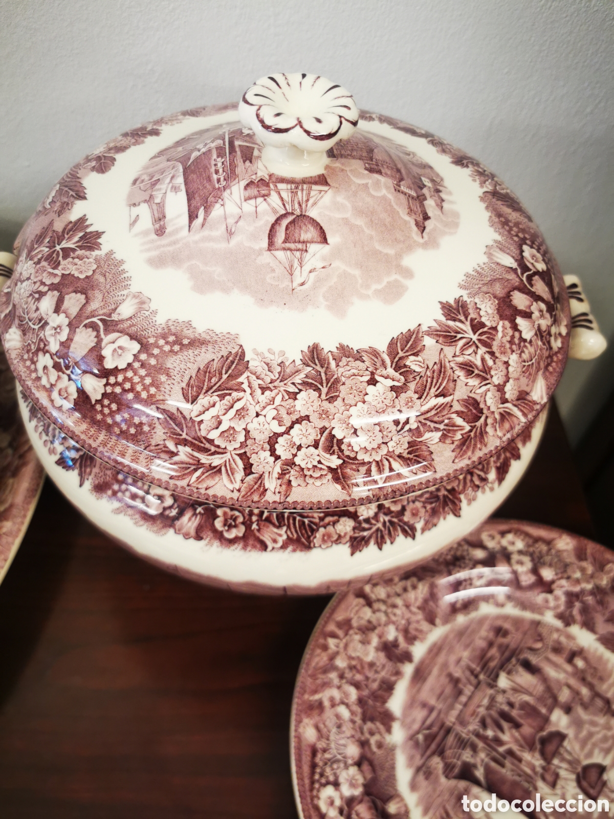 Antig&uuml;edades: Vajilla 56 piezas Wedgood - Foto 3