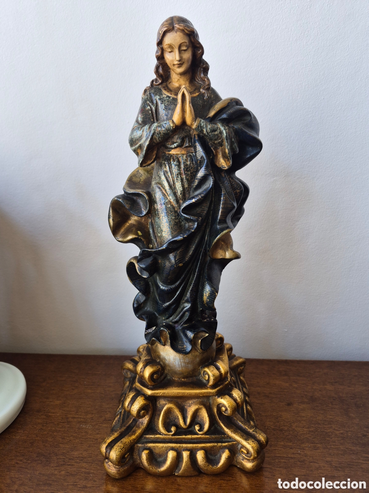 Antiguidades: Inmaculada de madera de Olot