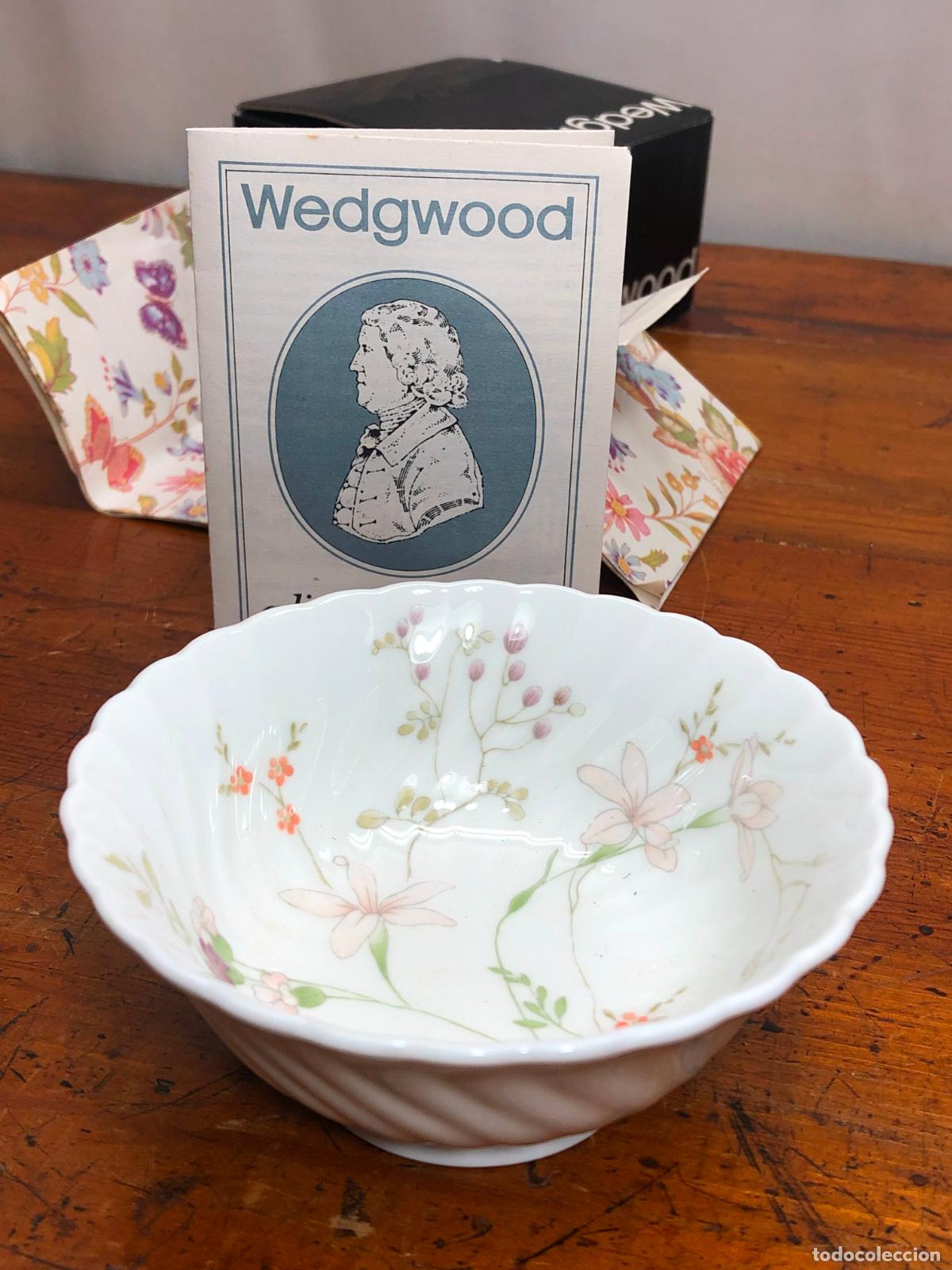 Antig&uuml;edades: Precioso cuenco bowl tazon Wedgwood etruria certificado en caja original