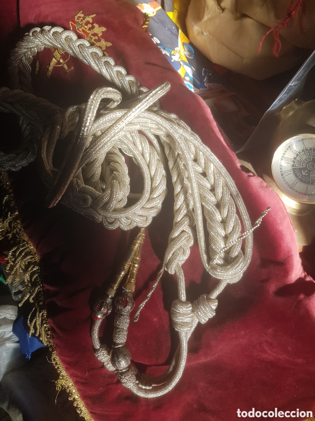 Antig&uuml;edades: ANTIGUO CORD&Oacute;N MILITAR DE GALA - Foto 1