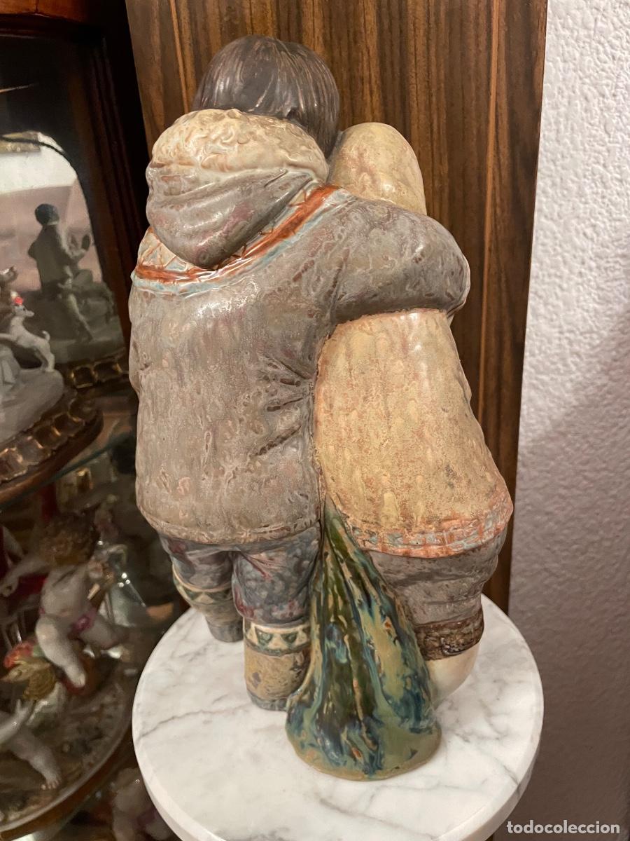 Antig&uuml;edades: &ldquo; NI&Ntilde;OS DEL &Aacute;RTICO&rdquo;. PORCELANA GRES DE LLADR&Oacute;. - Foto 3