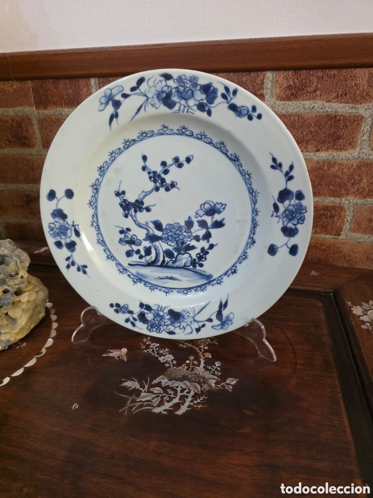 Antig&uuml;edades: Plato &eacute;poca qianlong 18th - Foto 1