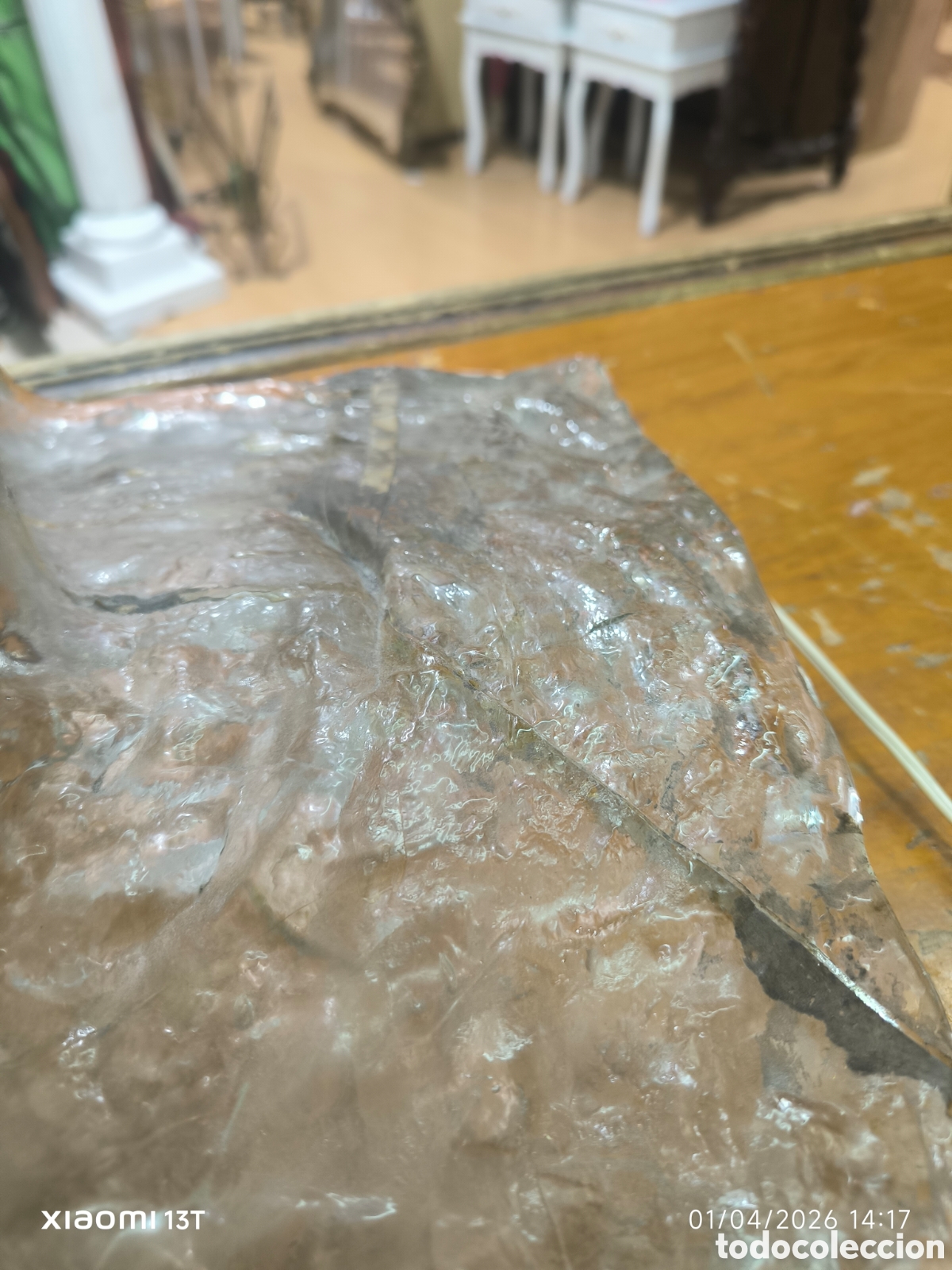 Antig&uuml;edades: L&aacute;mpara de mesa de dise&ntilde;o de Murano - Foto 8