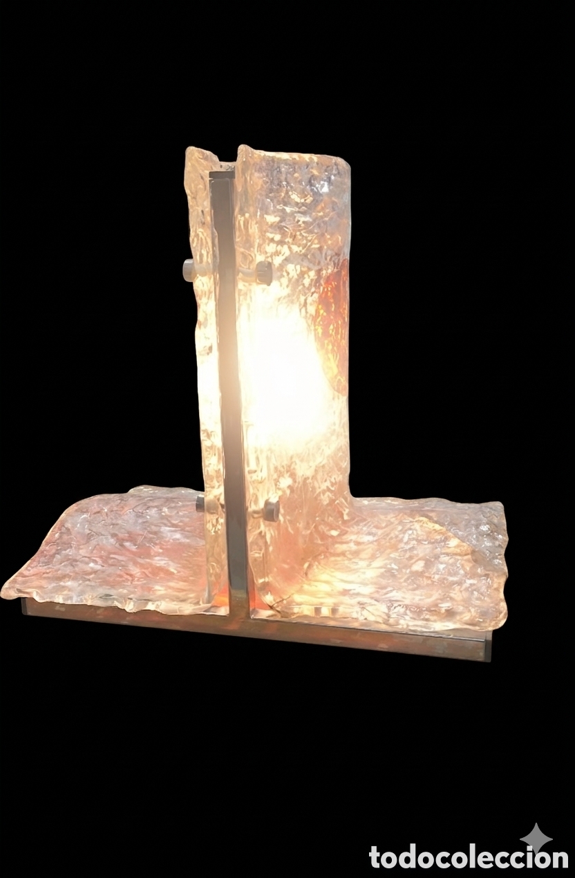 Antig&uuml;edades: L&aacute;mpara de mesa de dise&ntilde;o de Murano - Foto 1