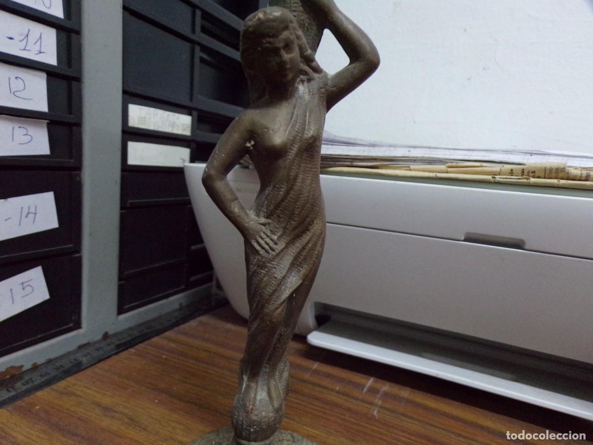 Antig&uuml;edades: ESTAMOS LIQUIDANDO. lampara de mesa de bronce - Foto 4