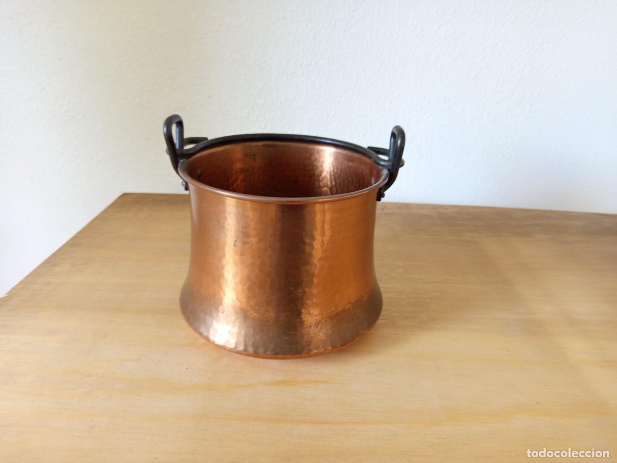 Antig&uuml;edades: Olla de cobre antigua - Foto 2
