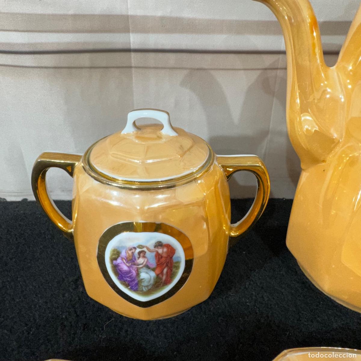 Antig&uuml;edades: Antiguo Juego de Caf&eacute; - Foto 5