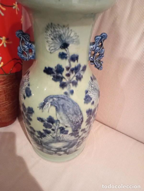 Antig&uuml;edades: VASO CINESE CELADON DINASTIA QUING - Foto 1