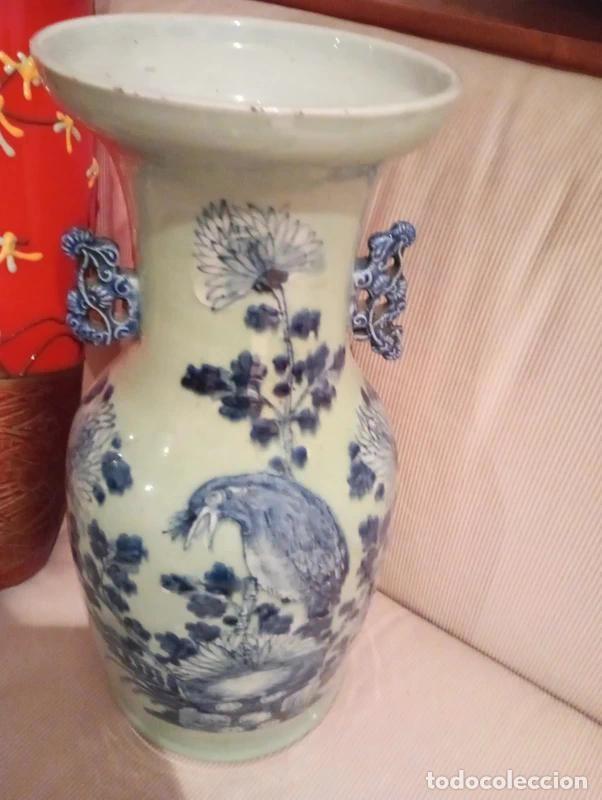 Antig&uuml;edades: VASO CINESE CELADON DINASTIA QUING - Foto 2